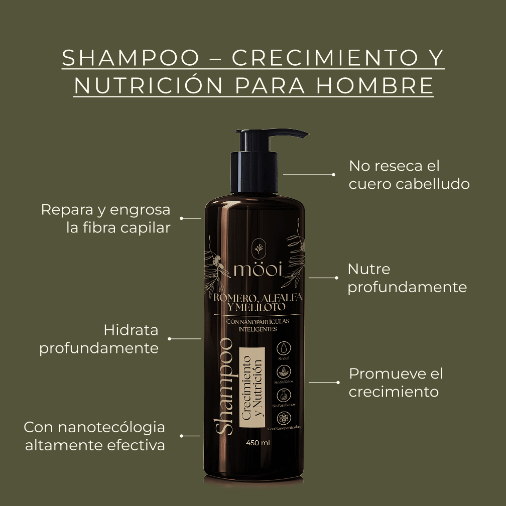 Shampoo creacimiento y nutrición